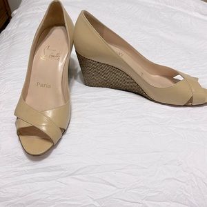 Gently used Christian Louboutin sandals!
